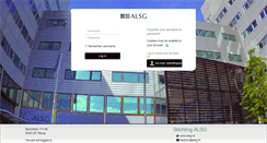 Desktop Screenshot of lms.alsg.nl